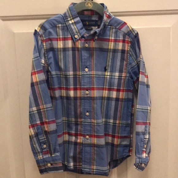 Ralph Lauren little boys size 6 long sleeve button down shirt - Picture 1 of 4